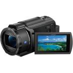 Sony ビデオカメラ 4K 64GB 光学20倍 Handycam FDR-AX40-B ビデオカメラ