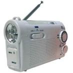 WINTECH 手回し充電ラジオライト KDR-107W ラジオ