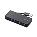 エレコム 4ポートUSB3.0ハブ(ケーブル収納タイプ) U3H-K417BBK USB HUB