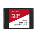 WESTERN DEGITAL WD Red SA500 NAS SATA SSD 2.5インチ/7 mmケース入り WDS100T1R0A SSD
