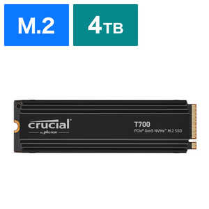 Crucial T700 ヒートシンク付 CT4000T700SSD5JP SSD