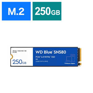WESTERN DEGITAL WD Blue SN580 NVMe SSD WDS250G3B0E SSD