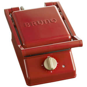 BRUNO グリルサンドメーカー シングル BOE083-RD 調理器具