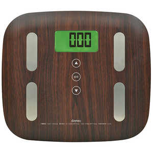 ドリテック 体重体組成計 BS-244DW 体重・脂肪計
