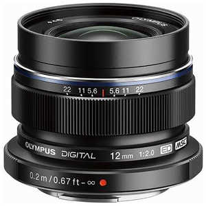 OMデジタルソリューションズ M.ZUIKO DIGITAL ED 12mm F2.0 カメラ用レンズ