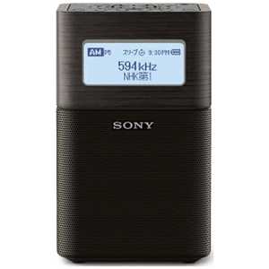 Sony FM/AMホームラジオ SRF-V1BT (B) ラジオ