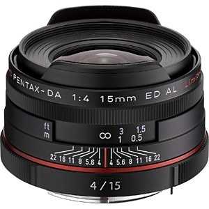 ペンタックス HD PENTAX-DA 15mm F4ED AL Limited カメラ用レンズ