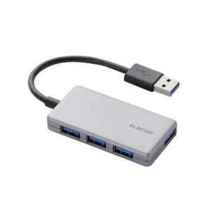 エレコム 4ポートUSB3.0ハブ(コンパクトタイプ) U3H-A416BXSV USB HUB