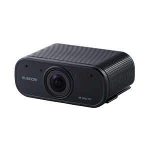 エレコム 4Kオートズーム対応Webカメラ UCAM-CX80FBBK ウェブカメラ