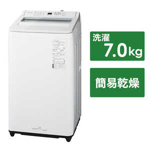 パナソニック インバーター全自動洗濯機 NA-FA7H2-W 洗濯機・乾燥機