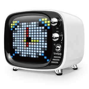 DIVOOM TIVOO SMART PIXEL-ART BLUETOOTH SPEAKER DIV-TIVOO-WH ワイヤレススピーカー