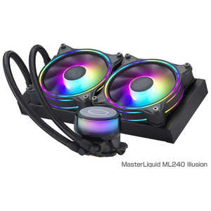 CoolerMaster MasterLiquid ML240 Illusion MLX-D24M-A18P2-R1 CPUクーラー