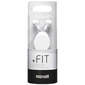 マクセル +FiT MXH-C110RWH ヘッドフォーン