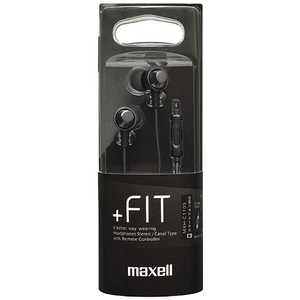 マクセル +FiT MXH-C110SBK ヘッドフォーン
