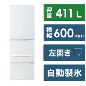東芝 GR-V41GHL(WU) 冷蔵庫