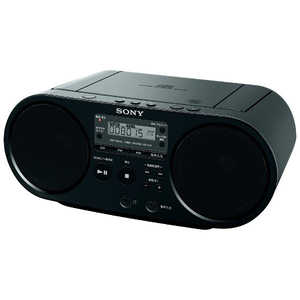 Sony CDラジオ ZS-S40(B) ラジカセ／CDラジオ