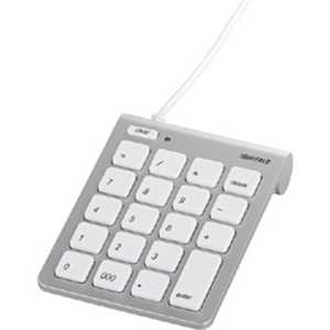 バッファロー Mac専用テンキーボード BSTK08MSV テンキーパッド