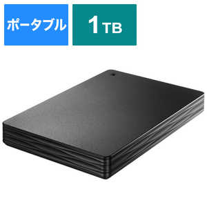 IOデータ ポータブルハードディスク「カクうす Lite」 HDPH-UT1KR HDD外付け