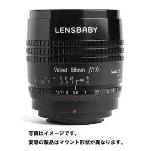 Lensbaby Velvet 56 キヤノンRFマウント カメラ用レンズ