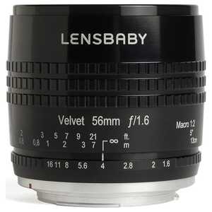 Lensbaby Velvet 56 56mm F1.6 キヤノンEFマウント カメラ用レンズ
