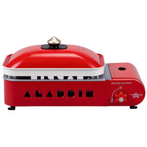 Aladdin ポータブルガスホットプレート プチパン SAG-RS21B(R) 調理器具