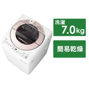 シャープ ES-GV7G-P 洗濯機・乾燥機