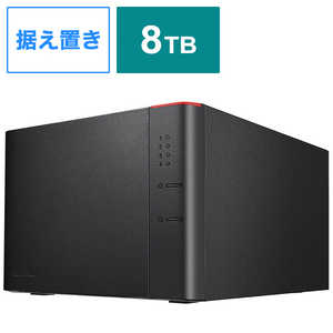 バッファロー RAID 5対応 USB3.1 4ドライブ 8TB HD-QHA8U3/R5 HDD外付け
