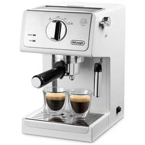 デロンギ アクティブ エスプレッソ・カプチーノメーカー ECP3220J-W コーヒーメーカー