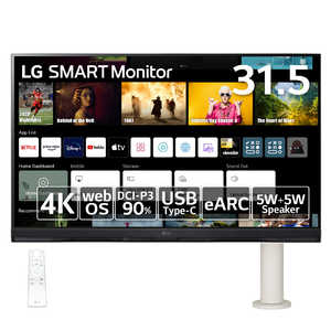 LGエレクトロニクス SMART Monitor 32SQ780S-W 液晶モニター