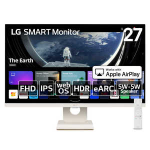 LGエレクトロニクス SMART Monitor 27SR50F-W 液晶モニター