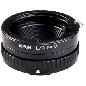 KIPON ライカRマウントレンズ - 富士フィルムXマウントアダプター マクロ L/R-FX M カメラ用レンズ
