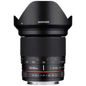 SAMYANG 20mm F1.8 ED AS UMC キヤノン EOS M用 カメラ用レンズ