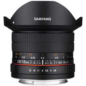 SAMYANG 12mm F2.8 ED AS NCS FISH-EYE マイクロフォーサーズマウント カメラ用レンズ